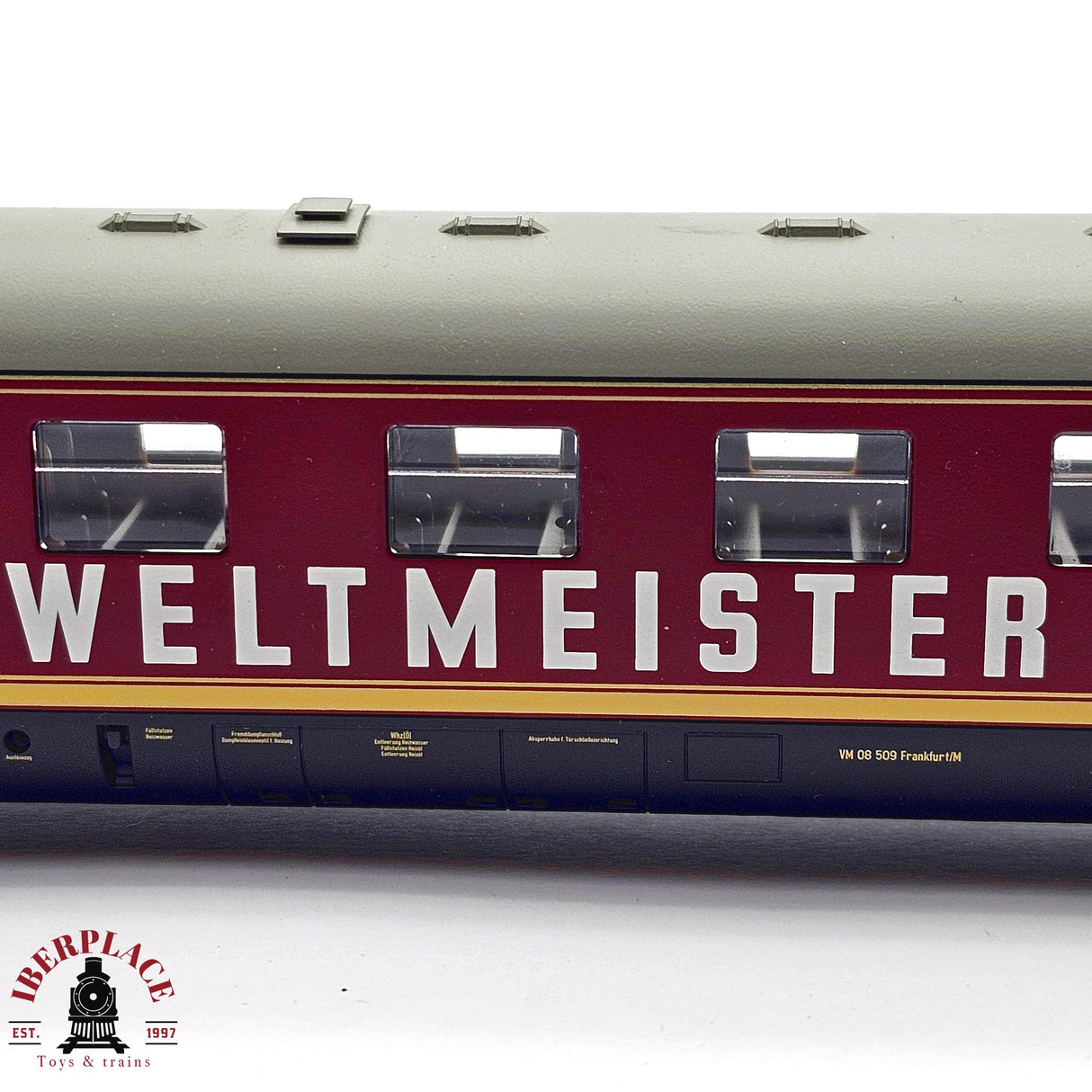 ♻️ 2da mano - AC Märklin 42080 coche intermedio Fussball Weltmeister 1954 H0 escala 1:87 EH011