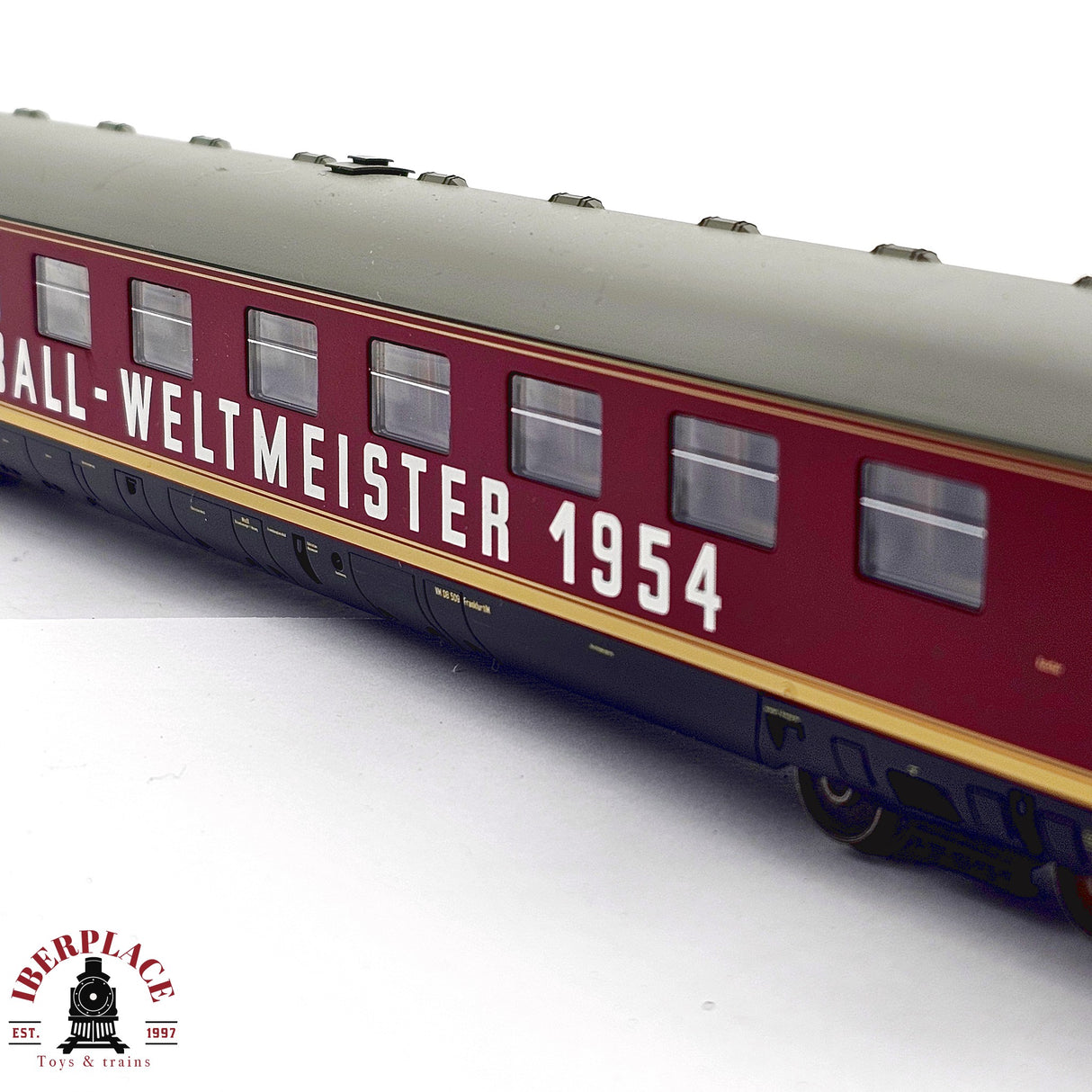 ♻️ 2da mano - AC Märklin 42080 coche intermedio Fussball Weltmeister 1954 H0 escala 1:87 EH011