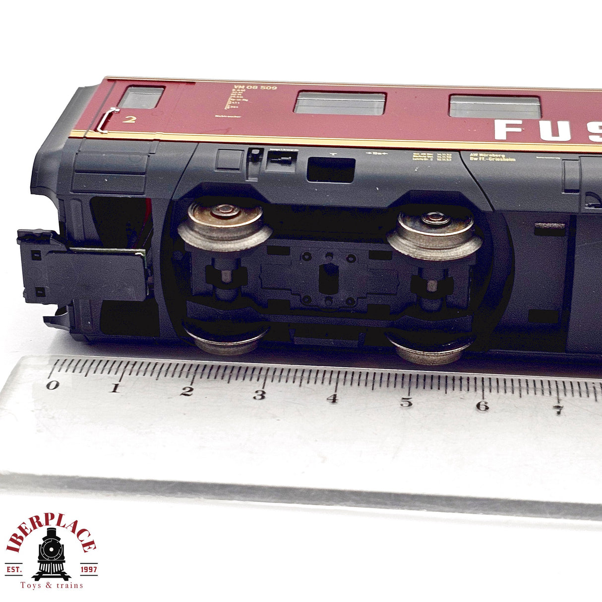 ♻️ 2da mano - AC Märklin 42080 coche intermedio Fussball Weltmeister 1954 H0 escala 1:87 EH011