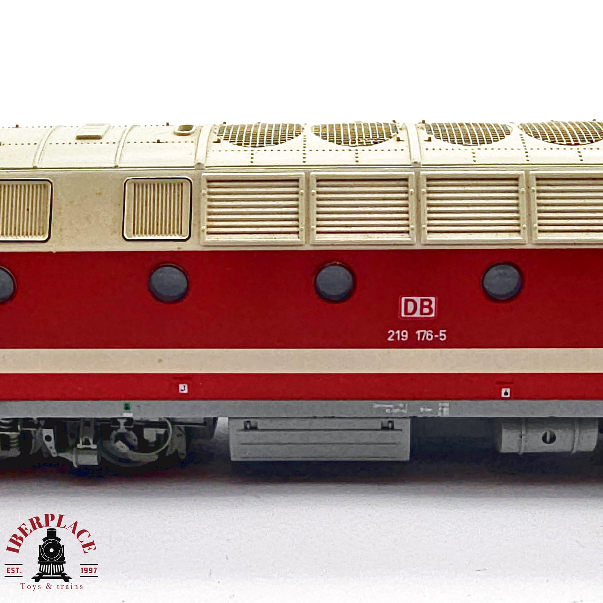 ♻️ 2da mano - DC Gützold 34100 Locomotora BR 219 2. DB H0 escala 1:87 E12