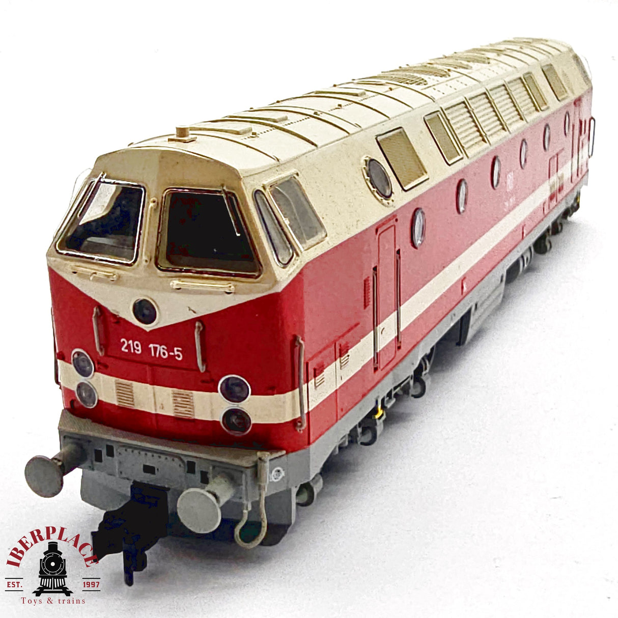 ♻️ 2da mano - DC Gützold 34100 Locomotora BR 219 2. DB H0 escala 1:87 E12