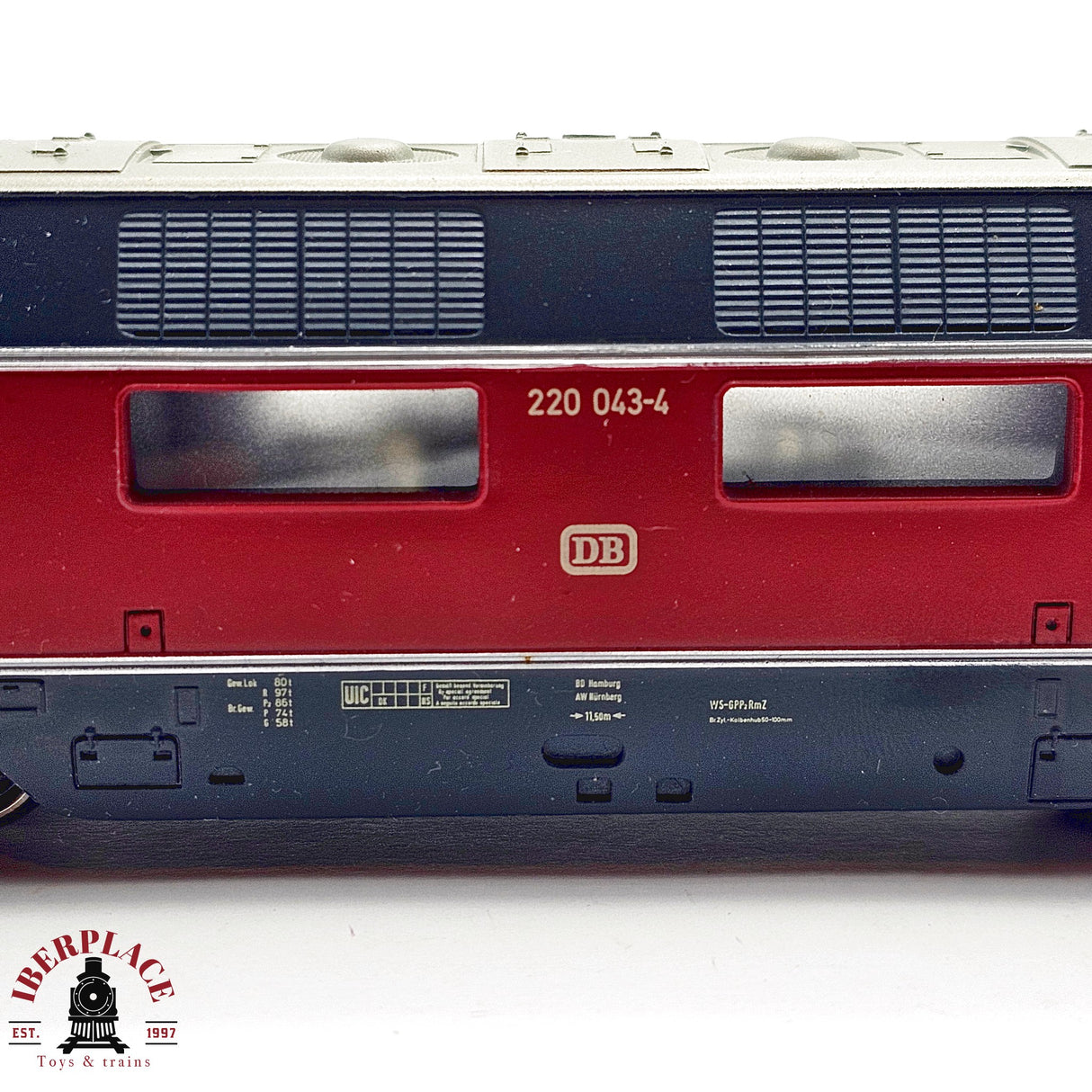 ♻️ 2da mano - Märklin 3021 Locomotora BR 220 DB H0 escala 1:87 E12