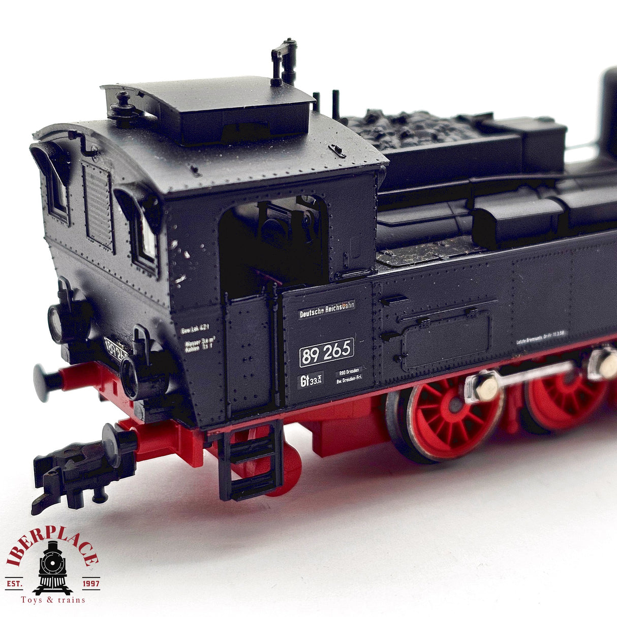 ♻️ 2da mano - DC PIKO 50051 Locomotora BR 89.2 DR H0 escala 1:87 E12