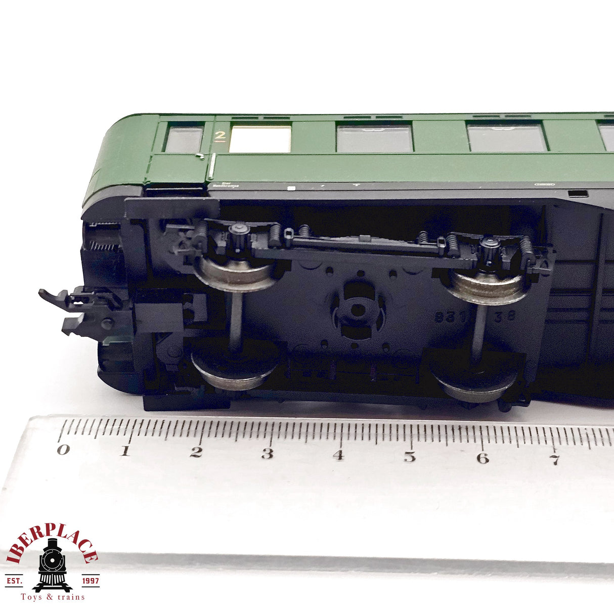 ♻️ 2da mano - DC Liliput L383351 vagón pasajeros DB clase 2 H0 escala 1:87 E12