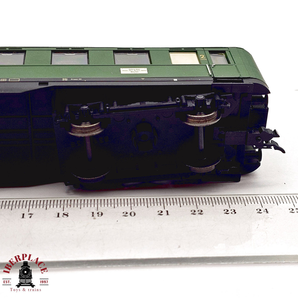 ♻️ 2da mano - DC Liliput L383351 vagón pasajeros DB clase 2 H0 escala 1:87 E12