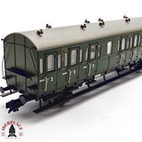 ♻️ 2da mano - DC Liliput L334033 vagón pasajeros Clase 3 DB Ep III H0 escala 1:87 E12