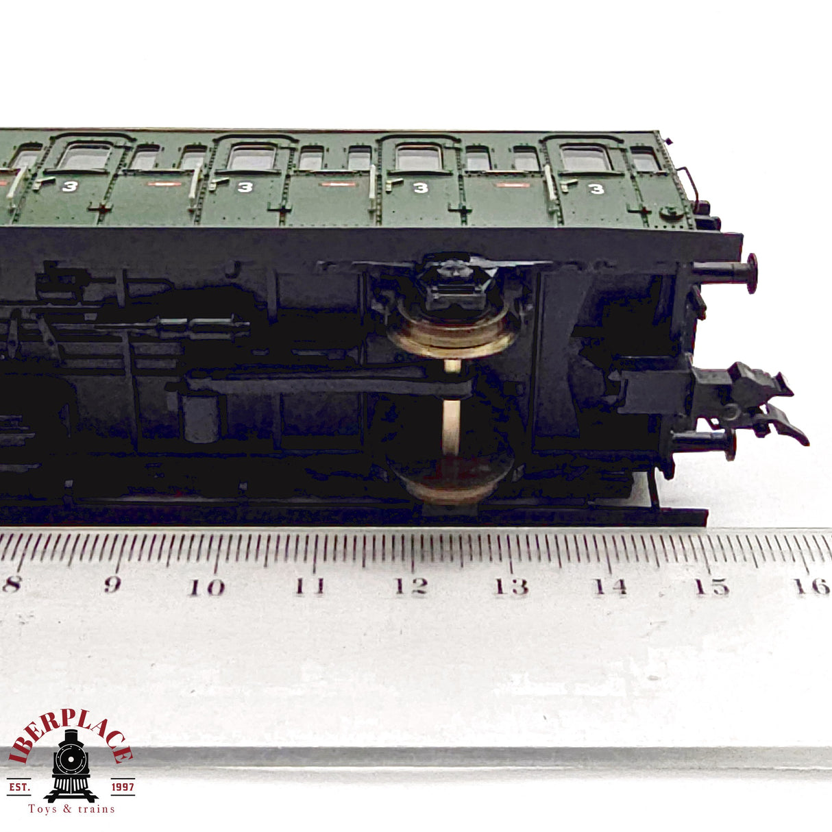 ♻️ 2da mano - DC Liliput L334033 vagón pasajeros Clase 3 DB Ep III H0 escala 1:87 E12