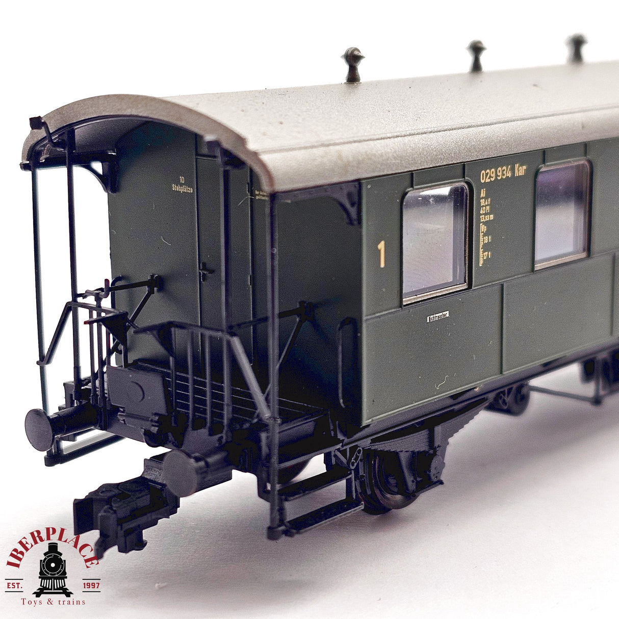 ♻️ 2da mano - DC Liliput L334010 vagón pasajeros Clase 1 DB Ep III H0 escala 1:87 E12