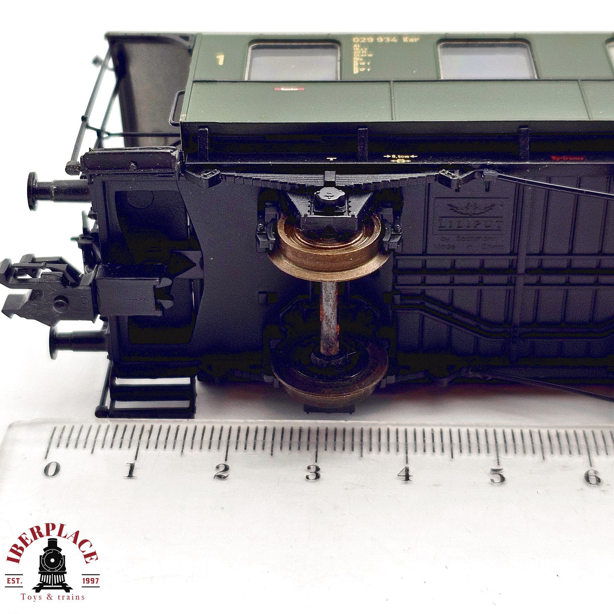 ♻️ 2da mano - DC Liliput L334010 vagón pasajeros Clase 1 DB Ep III H0 escala 1:87 E12