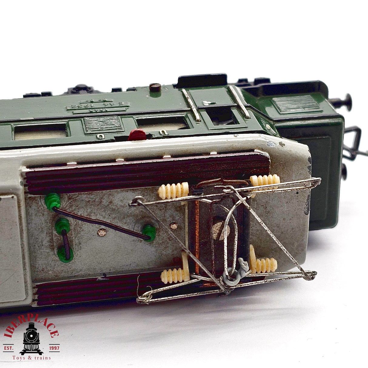 ♻️ 2da mano - DC Fleischmann 1335 vintage Locomotora E44 1952 Hierro fundido H0 escala 1:87 E12