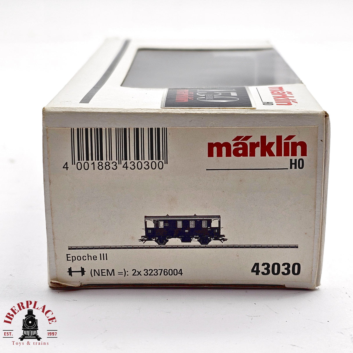 ♻️ 2da mano - Märklin 43030 vagón correos postales DB H0 escala 1:87 E12