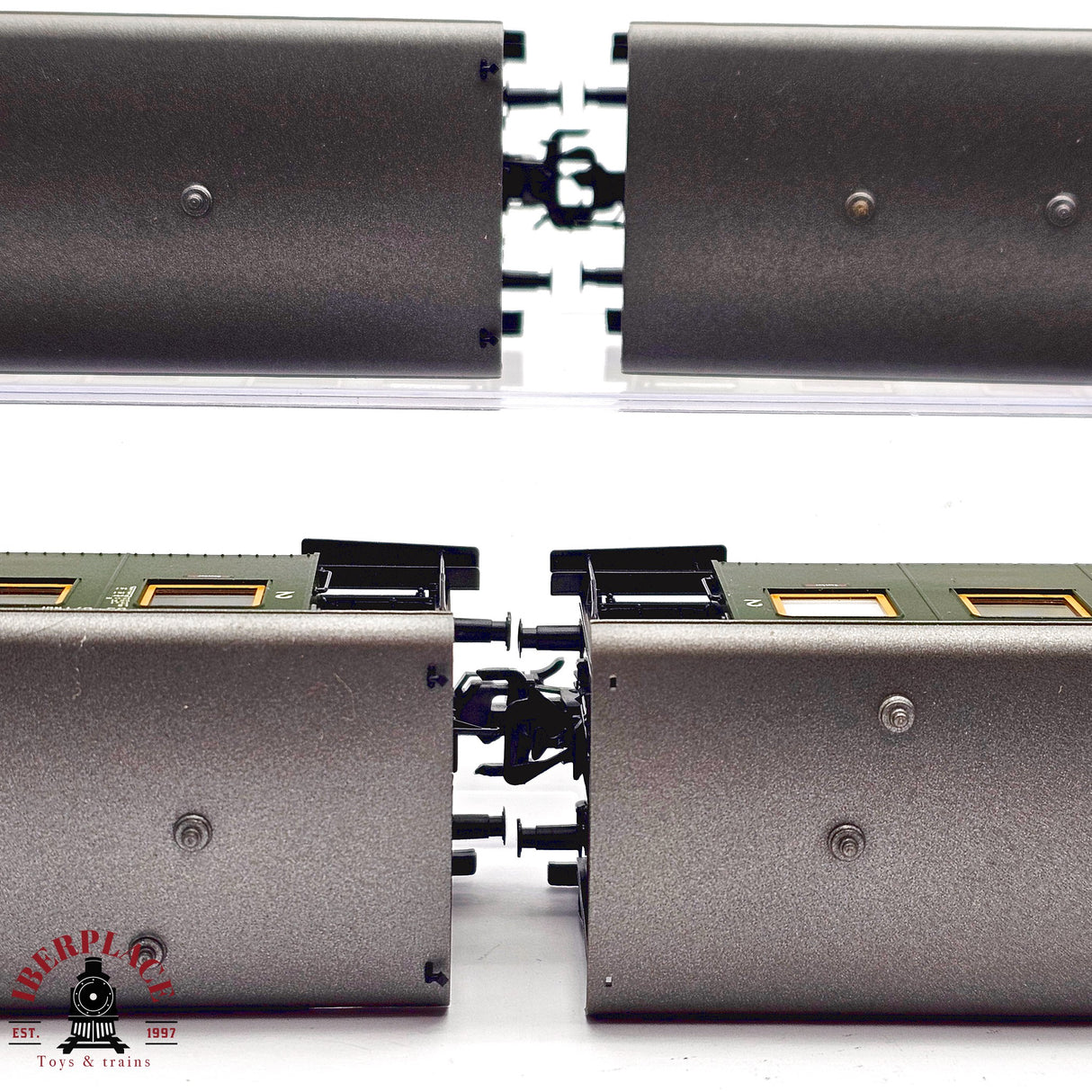 ♻️ 2da mano -  Märklin 4x 4301 4302 vagones pasajeros DB H0 escala 1:87 E12