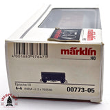 ♻️ 2da mano - Märklin 00773-05 vagón cerrado DB 221 H0 escala 1:87 E12