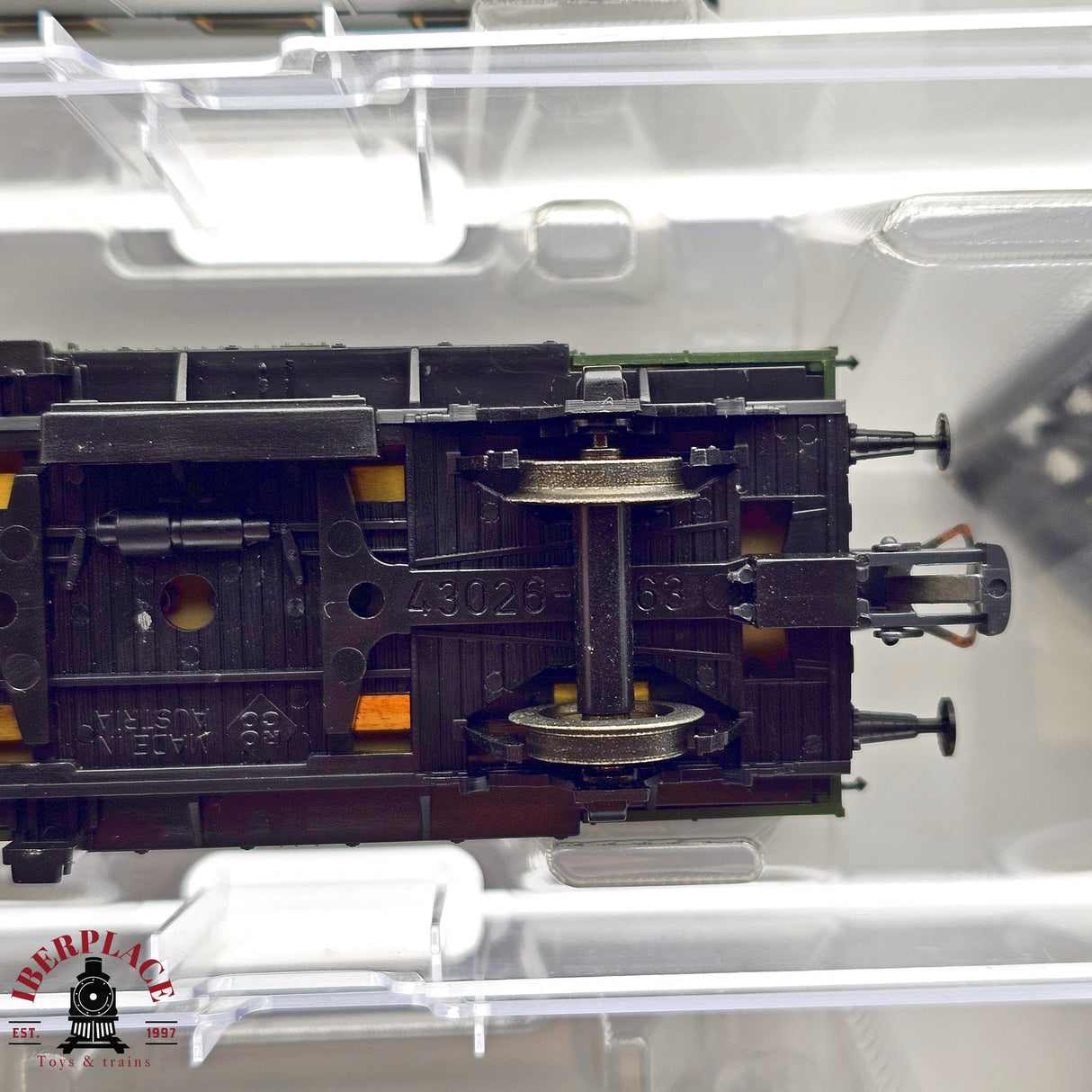 ♻️ 2da mano -  DC Roco 64052 set vagones pasajeros equipaje clase 3 DB H0 escala 1:87 E12