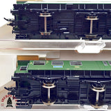 ♻️ 2da mano -  DC Fleischmann 4x vagones pasajeros y equipajes clases 1-2 H0 escala 1:87 E12