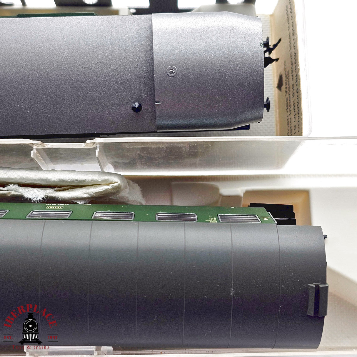 ♻️ 2da mano -  DC Fleischmann 4x vagones pasajeros y equipajes clases 1-2 H0 escala 1:87 E12