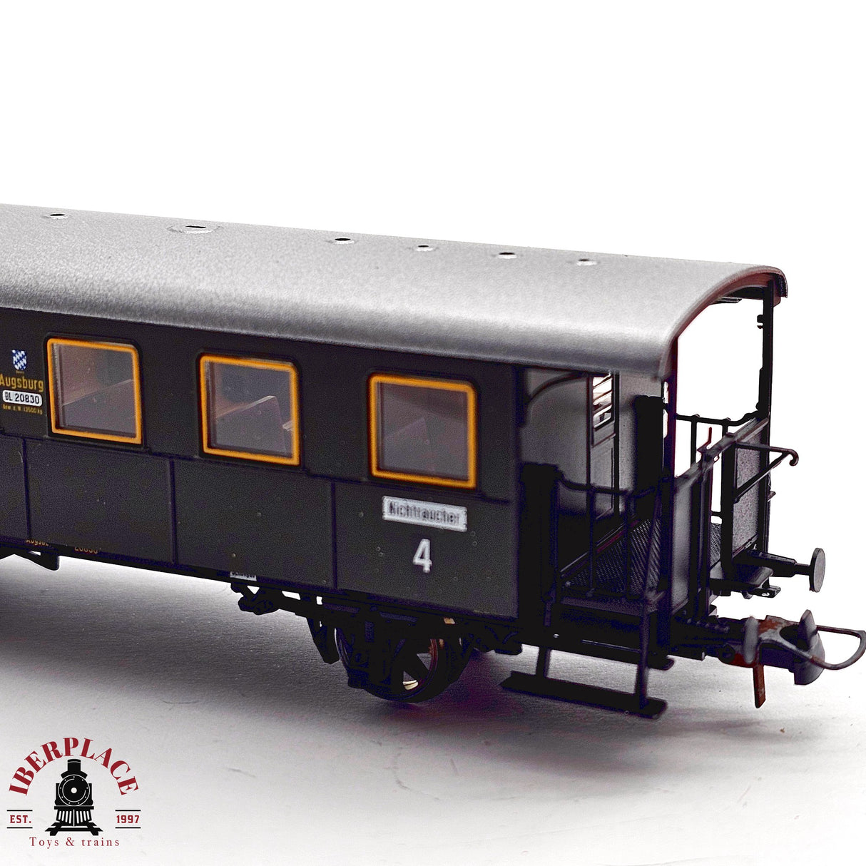 ♻️ 2da mano - DC Roco 44823 vagón pasajeros BSTB Clase 4 H0 escala 1:87 E12