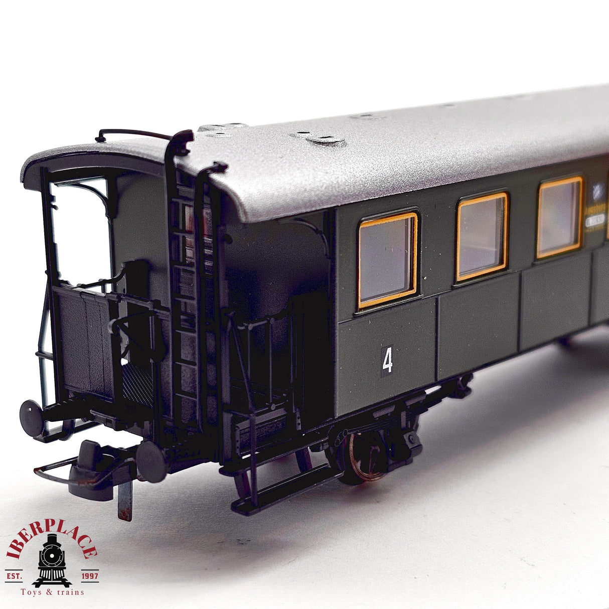 ♻️ 2da mano - DC Roco 44823 vagón pasajeros BSTB Clase 4 H0 escala 1:87 E12