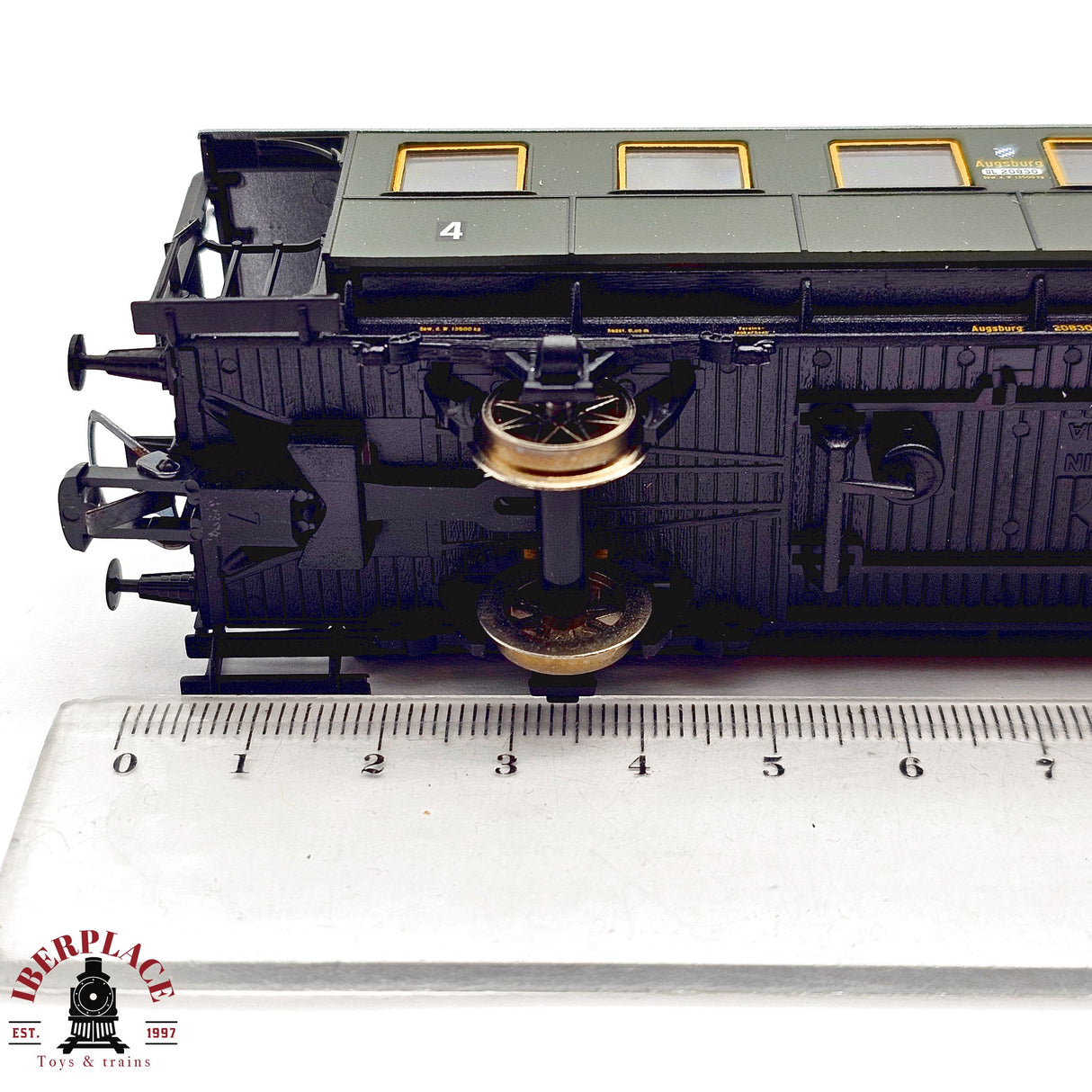 ♻️ 2da mano - DC Roco 44823 vagón pasajeros BSTB Clase 4 H0 escala 1:87 E12