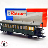 ♻️ 2da mano -  DC Roco 44826 vagón pasajeros DB clase 2 H0 escala 1:87 E12