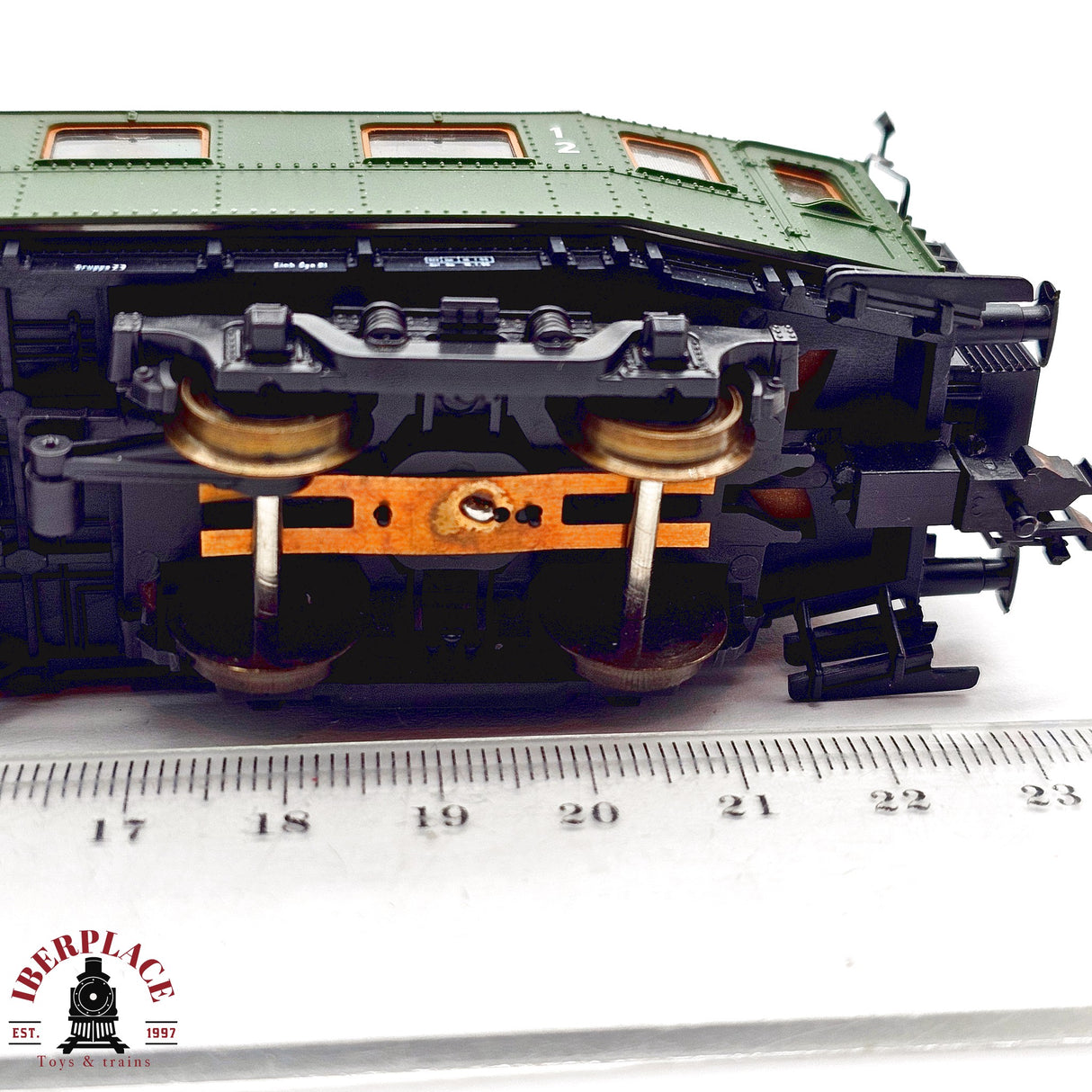 ♻️ 2da mano -  DC Roco 4291S vagón pasajeros DB clase 1 H0 escala 1:87 E12