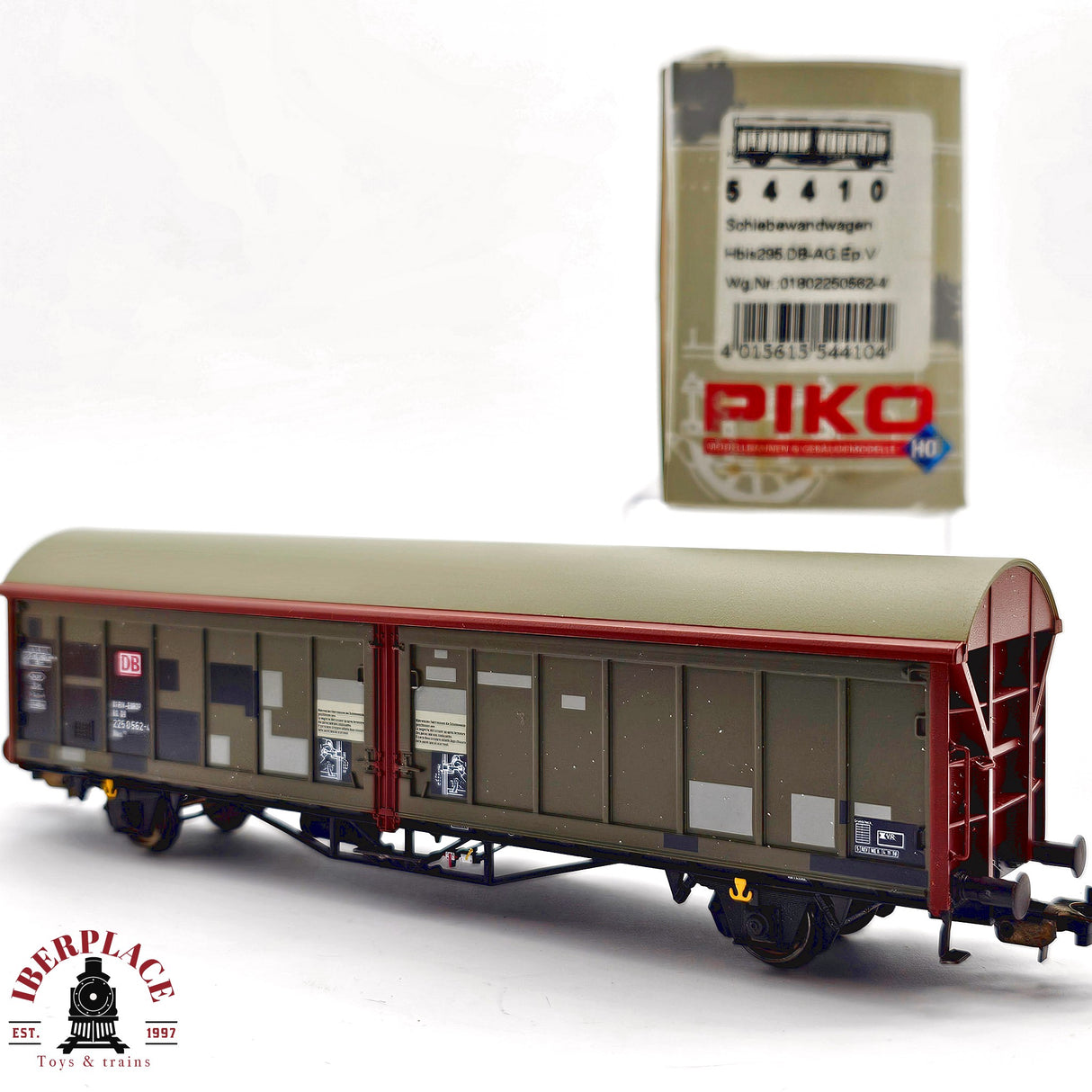♻️ 2da mano - DC PIKO 54410 vagón paredes deslizantes DB H0 escala 1:87 E12