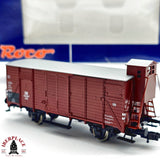 ♻️ 2da mano - DC Roco vagon cerrado DB 144 H0 escala 1:87 E12