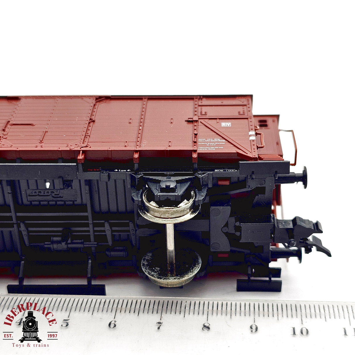 ♻️ 2da mano - DC Roco vagon cerrado DB 144 H0 escala 1:87 E12