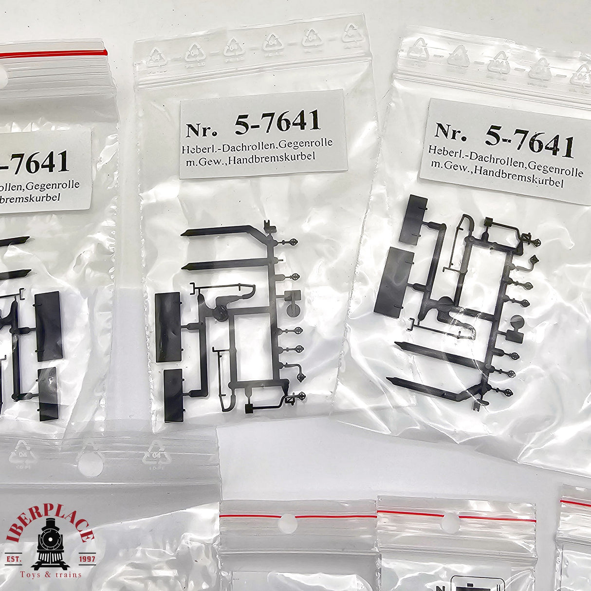 ♻️ 2da mano -  BEMO Lote de repuestos para via estrecha H0 escala 1:87 E12