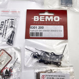 ♻️ 2da mano -  BEMO Lote de repuestos para via estrecha H0 escala 1:87 E12