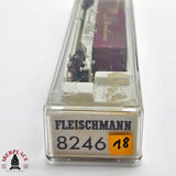 ♻️ 2da mano - Fleischmann 8246K vagón contenedor Kombiwaggon European Containers N escala 1:160 E13