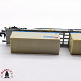 ♻️ 2da mano - Minitrix 13823K vagón contenedores Stückfracht Partiefracht DB N escala 1:160 E13