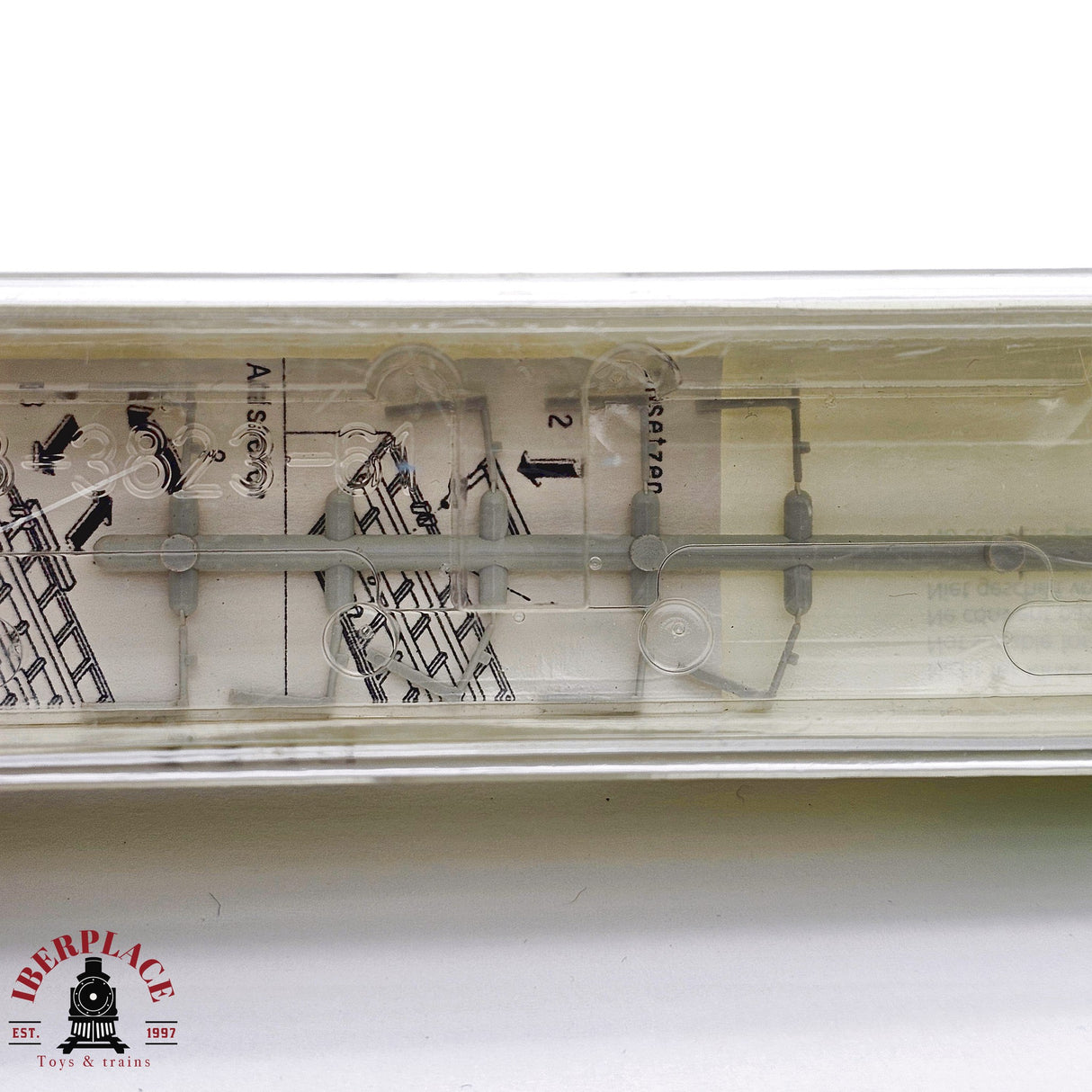 ♻️ 2da mano - Minitrix 13823K vagón contenedores Stückfracht Partiefracht DB N escala 1:160 E13