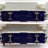 ♻️ 2da mano - Fleischmann 2x vagones cerrados Weihenstephan Nordsee DB N escala 1:160 E13