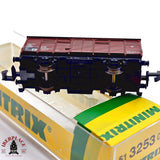♻️ 2da mano - Minitrix 51 3253 00 vagón cerrado DB N escala 1:160 E13