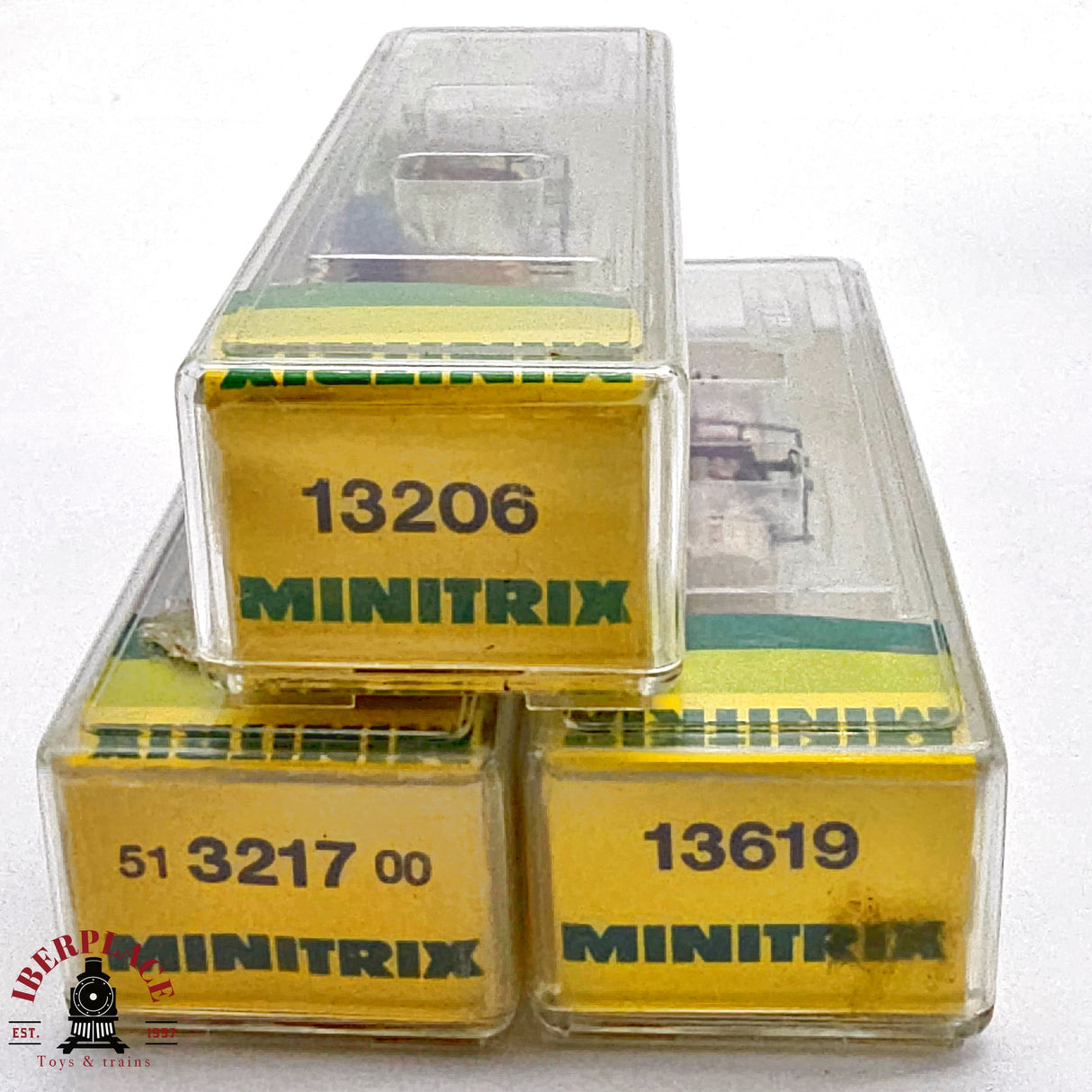 ♻️ 2da mano - Minitrix 3x vagones cisterna Leona DR K.Bay.Sts.B N escala 1:160 E13