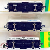 ♻️ 2da mano - Minitrix 3x vagones cerrados Patrizier Bräu Pilsener N escala 1:160 E13