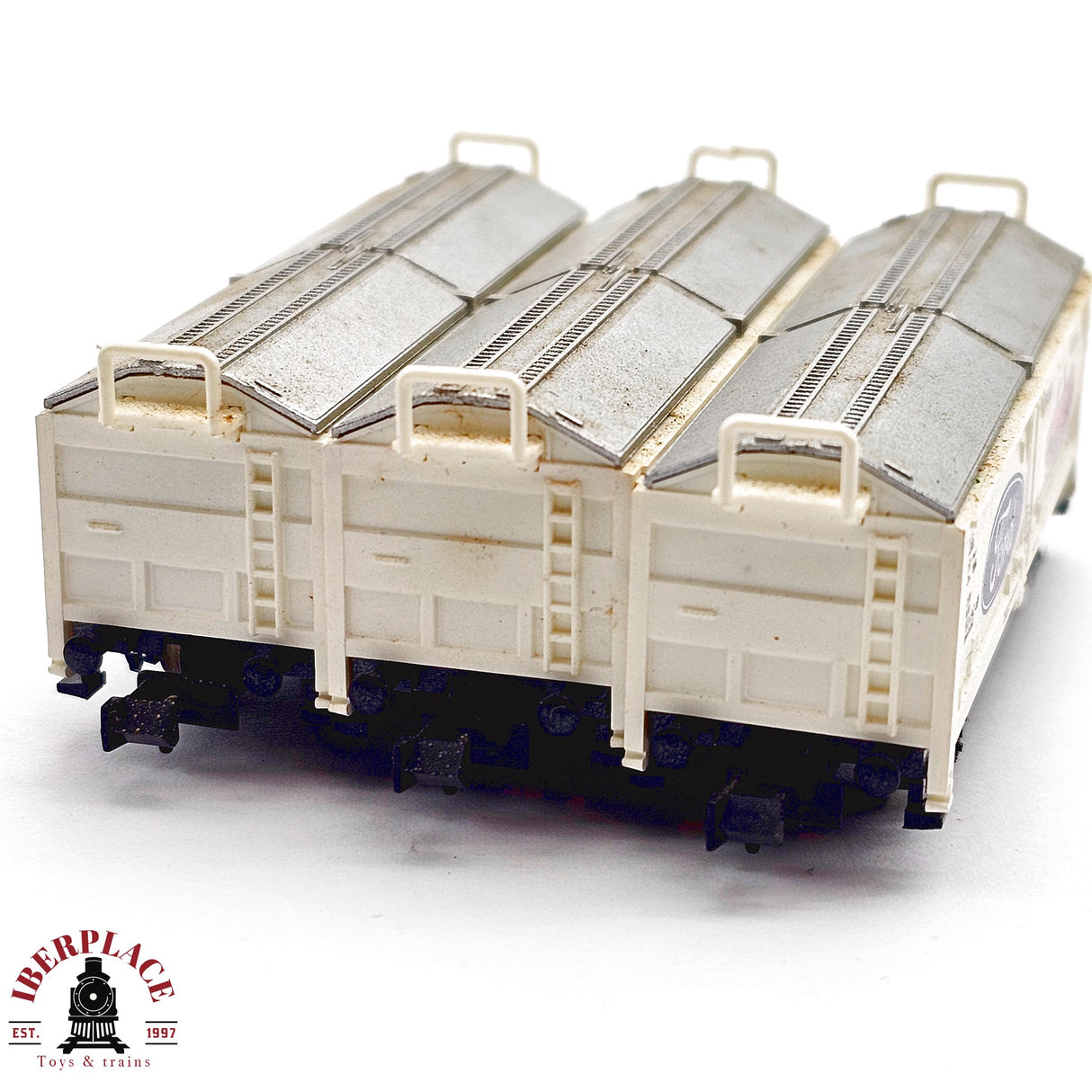 ♻️ 2da mano - Minitrix 13957 vagones Publicidad Ford Opel Renault DB N escala 1:160 E13