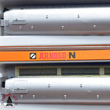 ♻️ 2da mano - Arnold 3x vagones pasajeros Rheingold Mitropa DRG N escala 1:160 E13