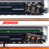 ♻️ 2da mano - Arnold 3x vagones pasajeros DRG clase 3 N escala 1:160 E13