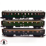 ♻️ 2da mano - Roco 3x vagones pasajeros DB clases 1-2 N escala 1:160 E13