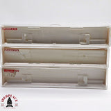 ♻️ 2da mano - Fleischmann 3x cajas vacías para vagones N escala 1:160 E13