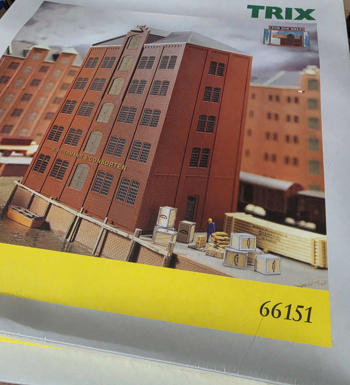 ♻️🔒TRIX 66151 + 66152 + 66153 – 3 kits Speicherstadt H0 1:87 – nuevos precintados