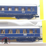 ♻️ 2da mano - 4x Minitrix 15739 vagones pasajero equipajes Rheingold 1952 Ep 3 N escala 1:160