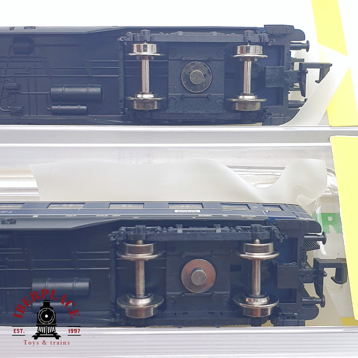 ♻️ 2da mano - 4x Minitrix 15739 vagones pasajero equipajes Rheingold 1952 Ep 3 N escala 1:160