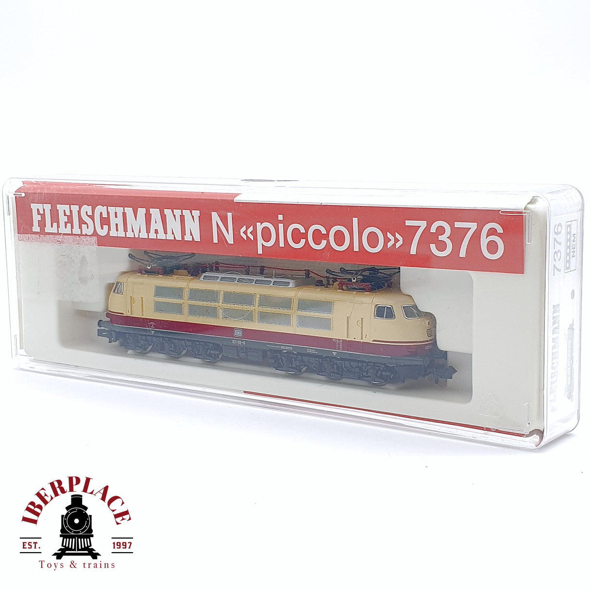 ♻️ 2da mano -  Fleischmann 7376 Locomotora eléctrica DB 103 118-6 N escala 1:160