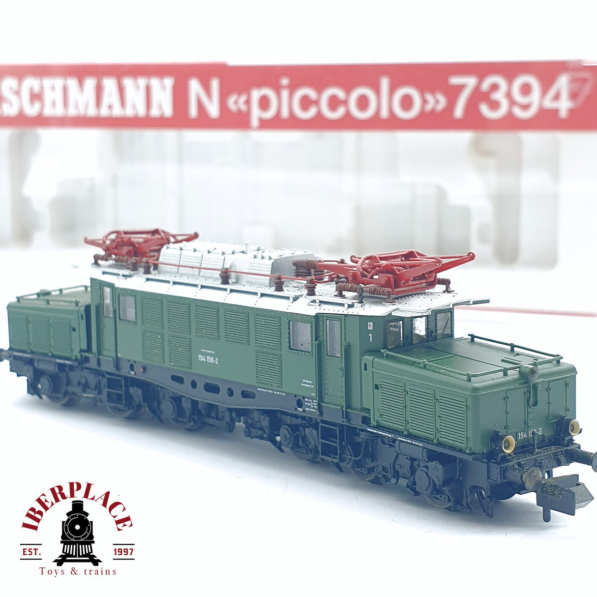 ♻️ 2da mano -  Fleischmann 7394K Locomotora eléctrica DB 194 158-2 N escala 1:160