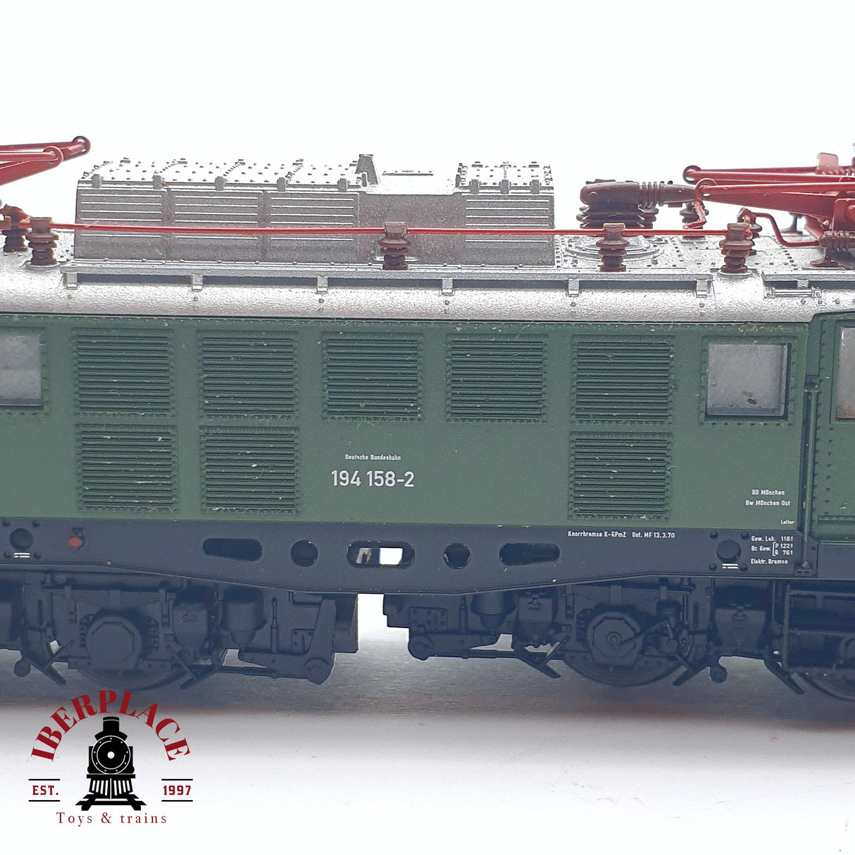 ♻️ 2da mano -  Fleischmann 7394K Locomotora eléctrica DB 194 158-2 N escala 1:160