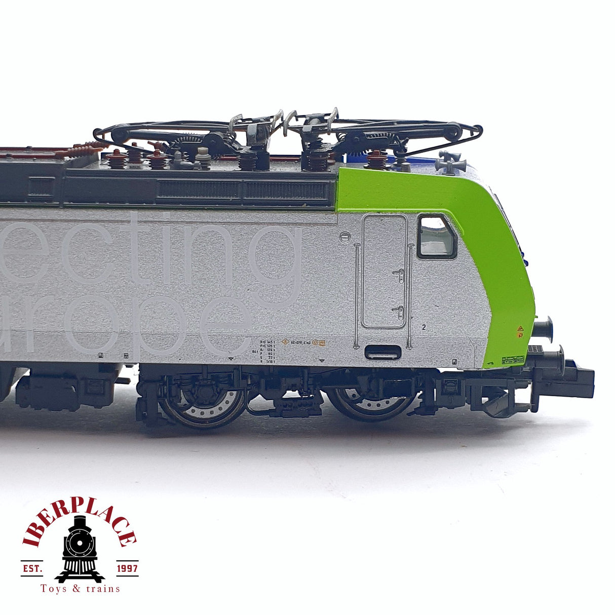 ♻️ 2da mano -  Fleischmann 86 7386K Locomotora eléctrica Cargo BLS 485 011-1 N escala 1:160