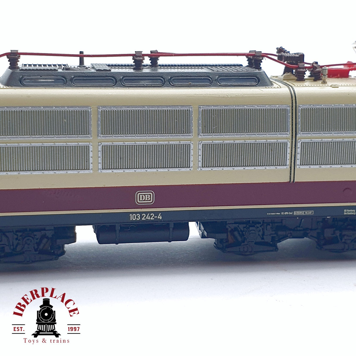 ♻️ 2da mano -  Fleischmann 737891 Locomotora eléctrica DB 103 242-4 DB con sonido N escala 1:160